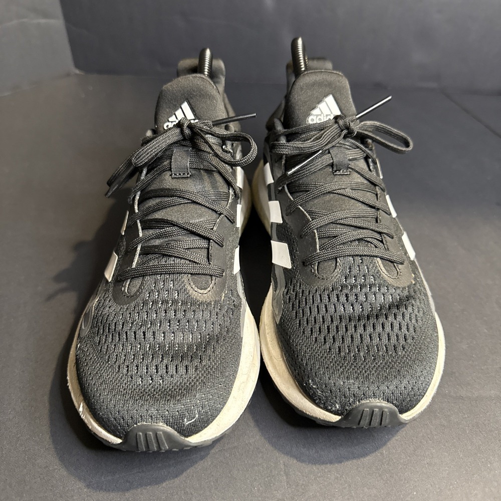 Size 7 - Adidas SolarGlide 4 ST Black Grey W - Picture 3 of 12